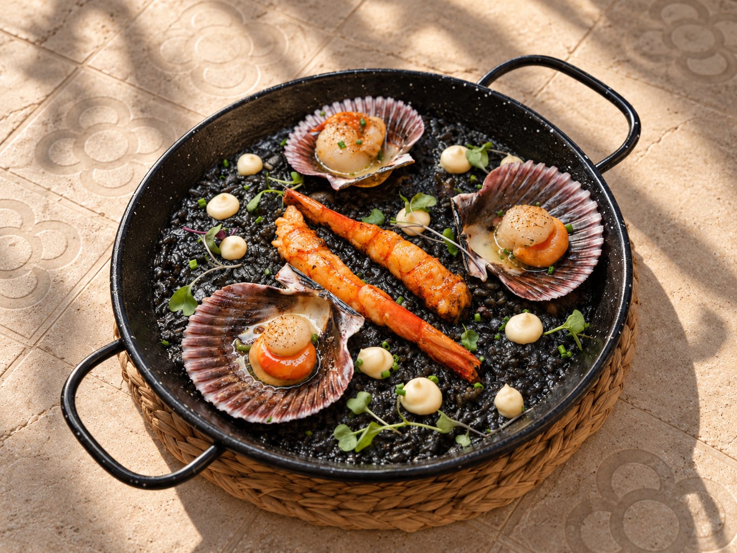 Arroz negro - Casa Brava Barcelona